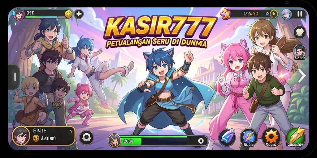 Tangkapan layar menampilkan momen epik dalam gameplay Anime.