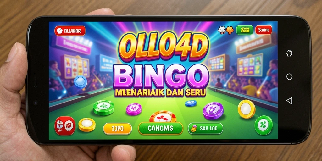 Tampilan gameplay seru dari OLLO4D dalam permainan Bingo.
