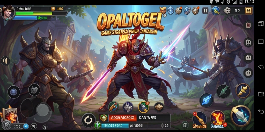 Screenshot OPALTOGEL menampilkan pengalaman bermain strategi yang mendebarkan.