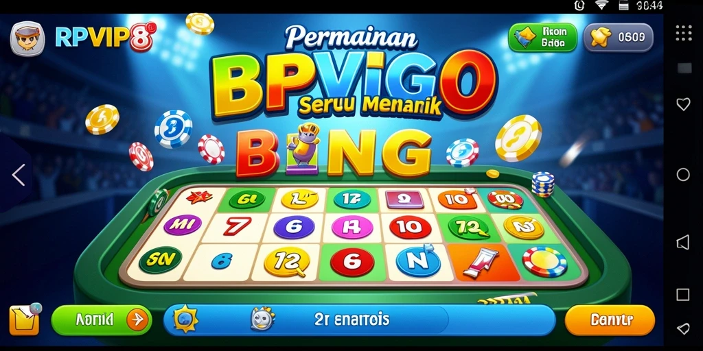 Screenshot dari gameplay RPVIP8 yang mendebarkan dan penuh aksi Bingo.